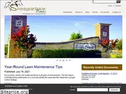 Sites similar to saddlebrookestateshoa.com