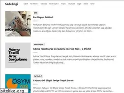 Sites similar to sadebilgi.com