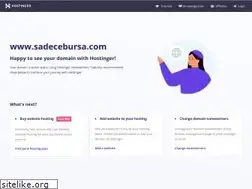 Sites similar to sadecebursa.com