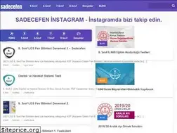 Sites similar to sadecefen.com