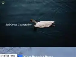 Sites similar to sadgoosecoop.weebly.com