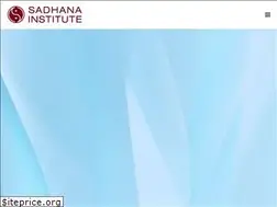 Sites similar to sadhanainstitute.org