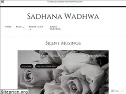 Sites similar to sadhanawadhwa.wordpress.com