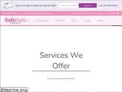 Sites similar to sadiebabysweets.com