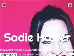 Sites similar to sadiehasler.com