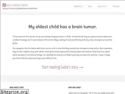 Sites similar to sadies-brain-tumor.org
