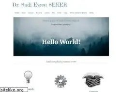 Sites similar to sadievrenseker.com