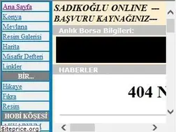 Sites similar to sadikoglu.info