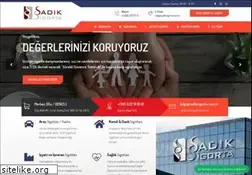 Sites similar to sadiksigorta.com.tr