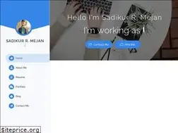 Sites similar to sadikurrahman.com