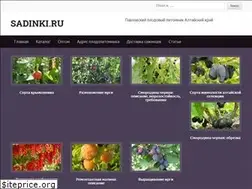 Sites similar to sadinki.ru
