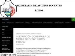 Sites similar to sadlobos.com