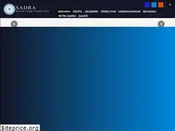 Sites similar to sadra.ac.id