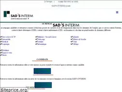 Sites similar to sads-interim.eu