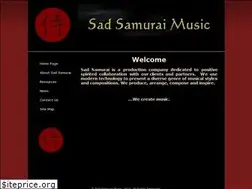 Sites similar to sadsamurai.com