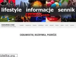 Sites similar to sadurski.com