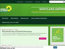 Sites similar to saekulare-gruene.de