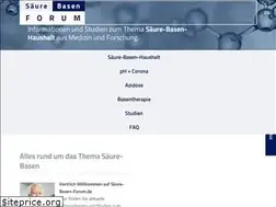 Sites similar to saeure-basen-forum.de