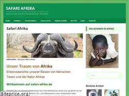 Sites similar to safari-afrika.de