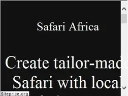 Sites similar to safari.africa