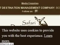 Sites similar to safaridestinations.de