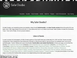 Sites similar to safaridoodles.com