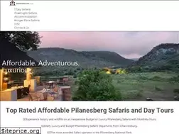 Sites similar to safaripilanesberg.com