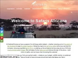Sites similar to safarisafricana.com