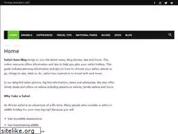 Sites similar to safarisamblog.com