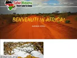 Sites similar to safariwatamu.com