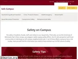 Sites similar to safe-campus.umn.edu