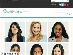 Sites similar to safe2choose.org