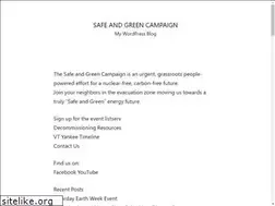 Sites similar to safeandgreencampaign.org