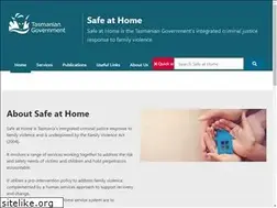 Sites similar to safeathome.tas.gov.au