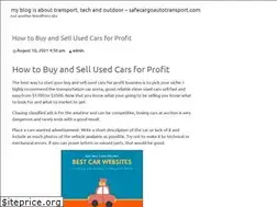 Sites similar to safecargoautotransport.com