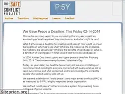 Sites similar to safeconflict.org
