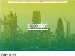 Sites similar to safecontent.io
