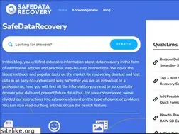 Sites similar to safedatarecovery.com