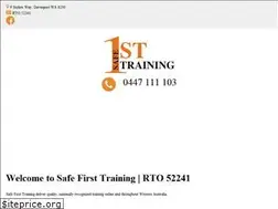 Sites similar to safefirsttraining.com.au