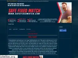 Sites similar to safefixedmatch.com