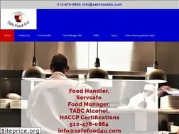 Sites similar to safefood4u.com