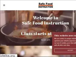 Sites similar to safefoodinstruction.com