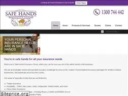 Sites similar to safehandsinsurance.com.au