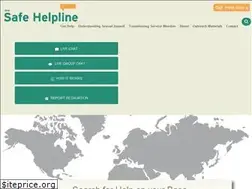 Sites similar to safehelpline.org