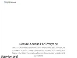 Sites similar to safenetwork.org