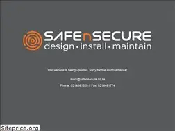 Sites similar to safensecure.co.za