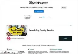 Sites similar to safepasswd.com