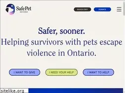 Sites similar to safepet.ca