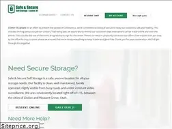 Sites similar to safesecureselfstorage.com
