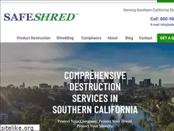 Sites similar to safeshred.com